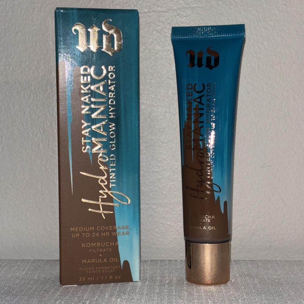 URBAN DECAY STAY NAKED Hydromaniac Tinted Glowy Hydrator 81 Deep 1.1oz